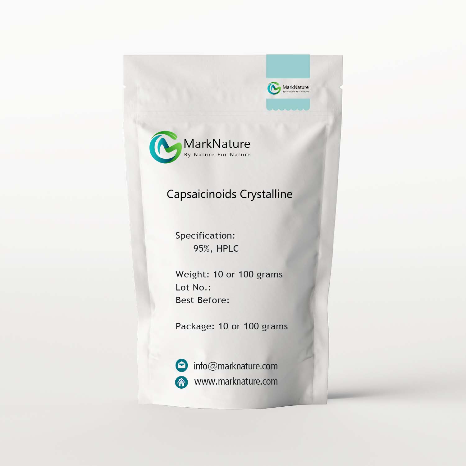 Capsaïcinoïdes cristallins, 95% HPLC