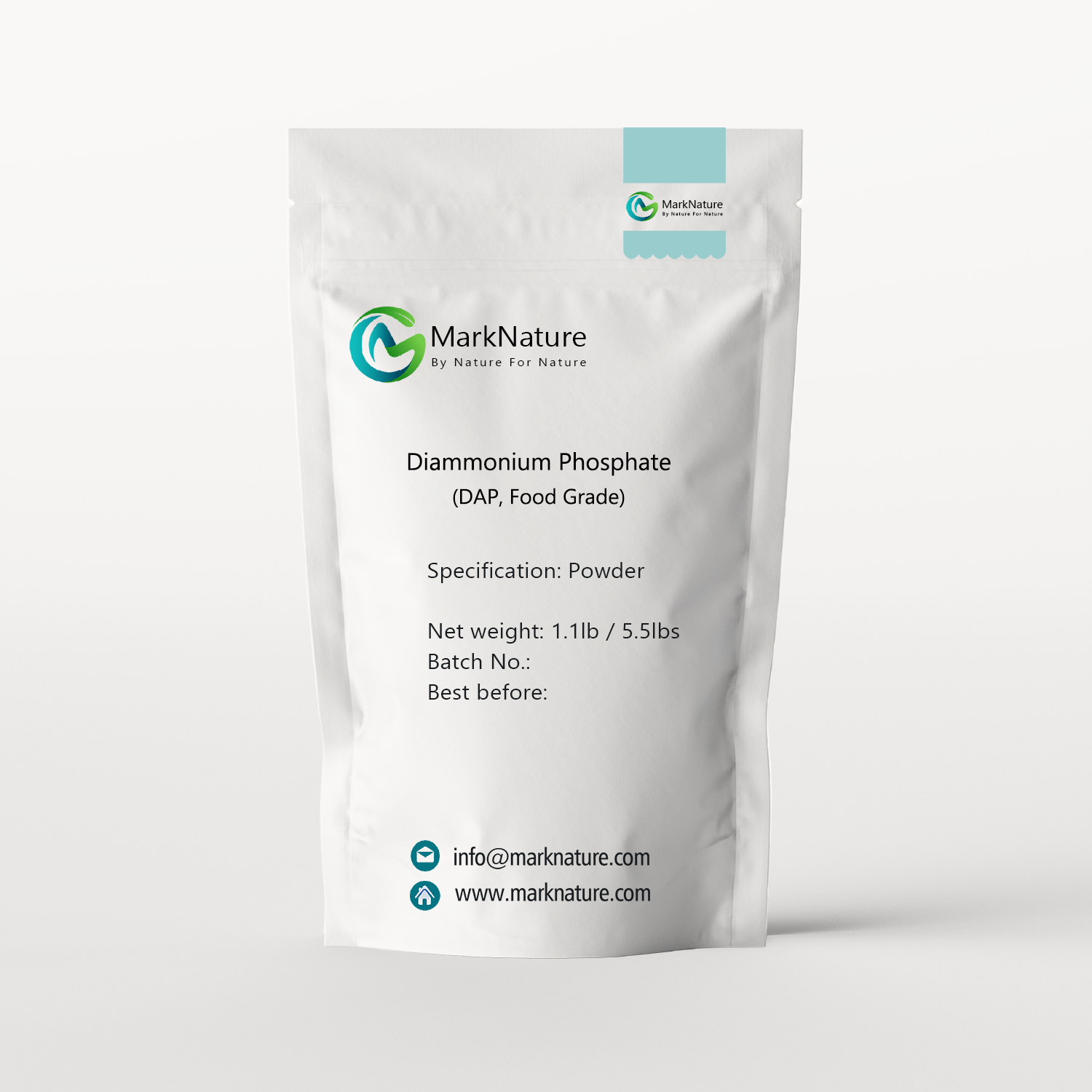 Phosphate de diammonium DAP, qualité alimentaire