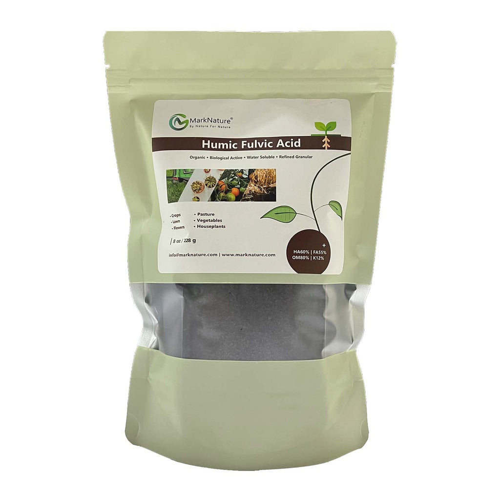 Organic Humic Fulvic Acid Granular with Exceptional Hard Water Solubility