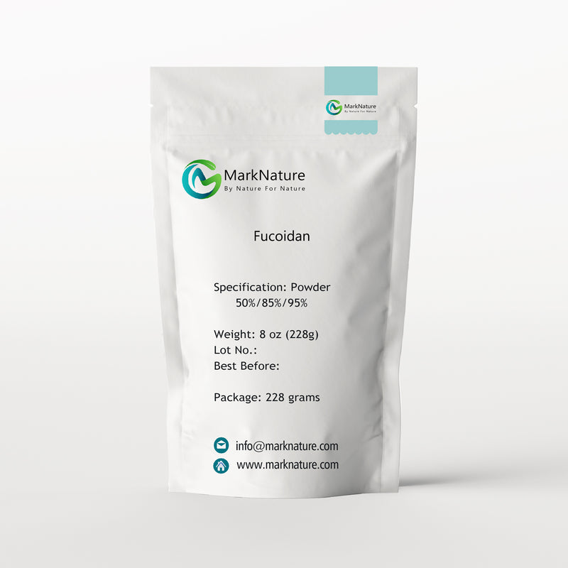 Fucoidan, polysaccharide marin sulfaté pour les produits nutraceutiques et cosméceutiques, 228 grammes.
