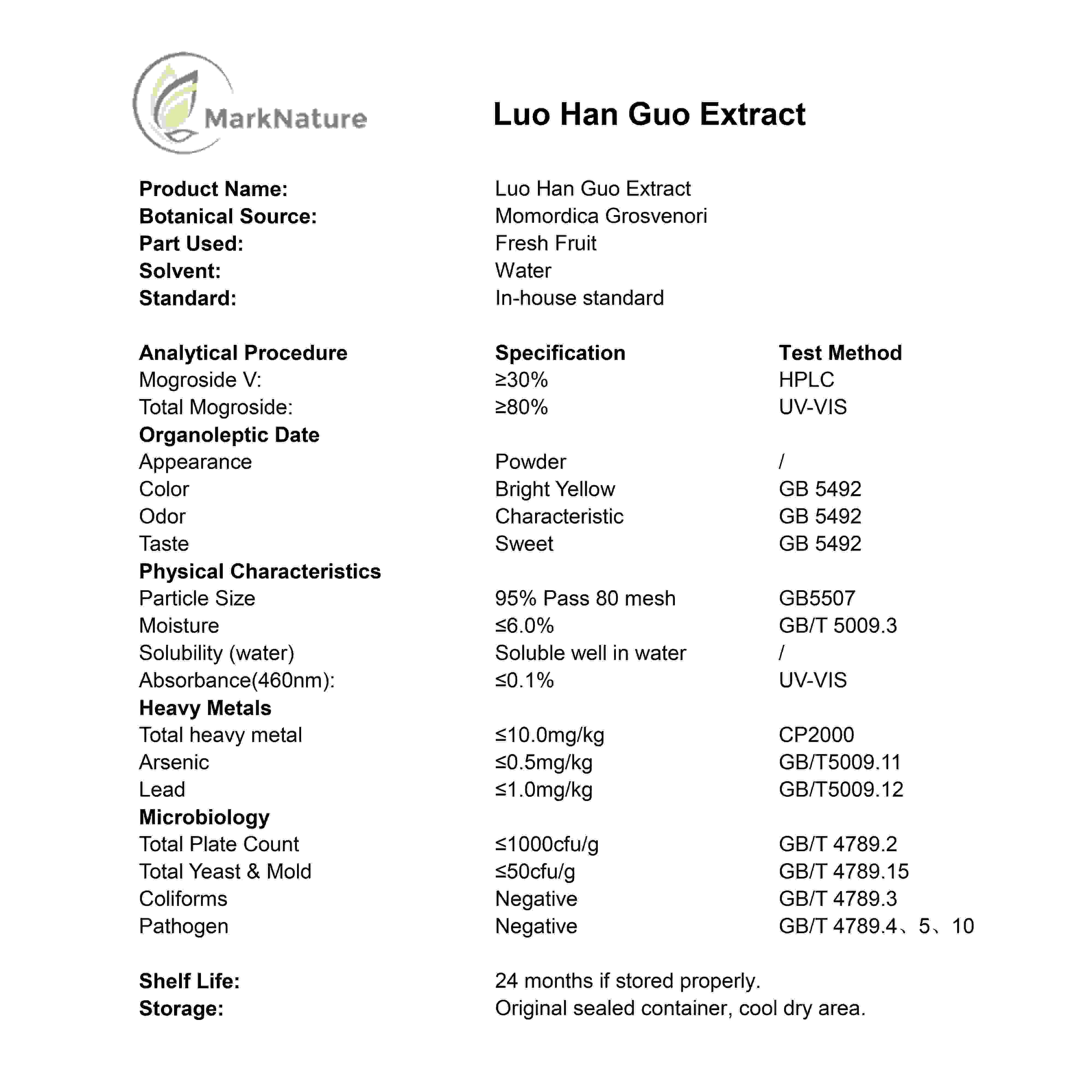 Monk Fruit Extract: 80% Mogrosides, Zero-Calorie Sweetener